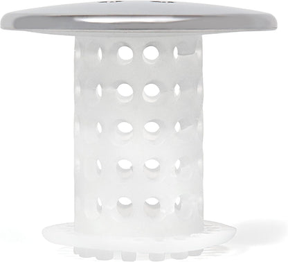 TubShroom Self Care Shower Hair Catcher - Keep Your Evening Bath Ritual Relaxing With a Clean, Clear Drain