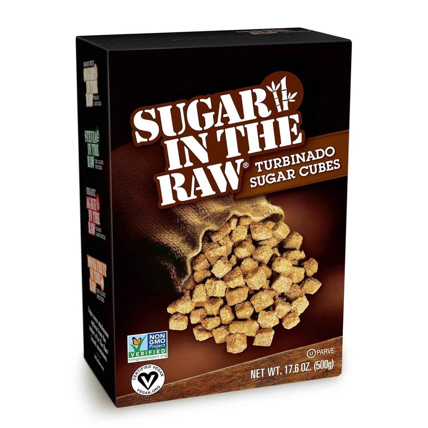 Sugar In The Raw Turbinado Cane Sugar Cubes – Uncluttered Pantry Staple, Simple One-Teaspoon Cubes