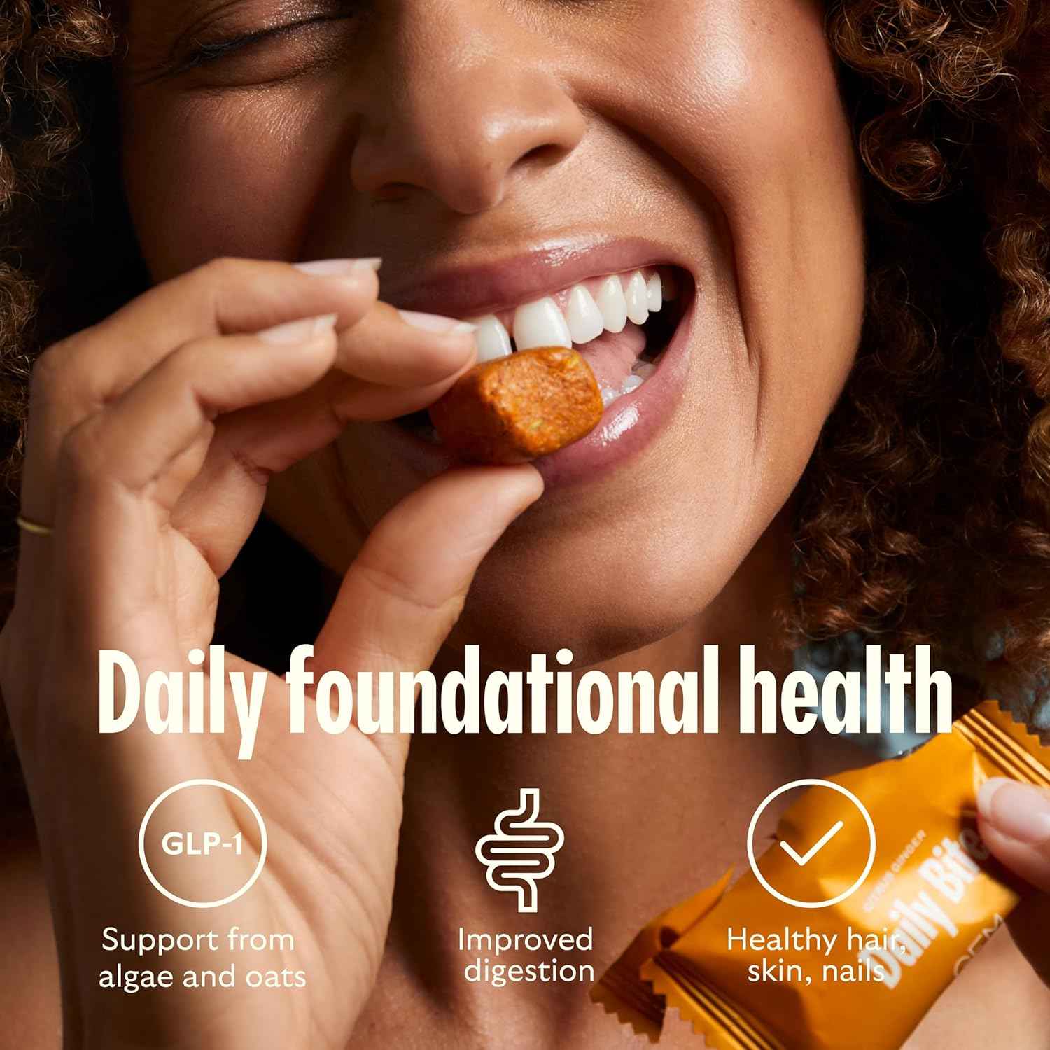 GEM Daily Bites – One-Bite Multivitamin for a Clutter-Free Counter, Vegan Trial Pack of 7