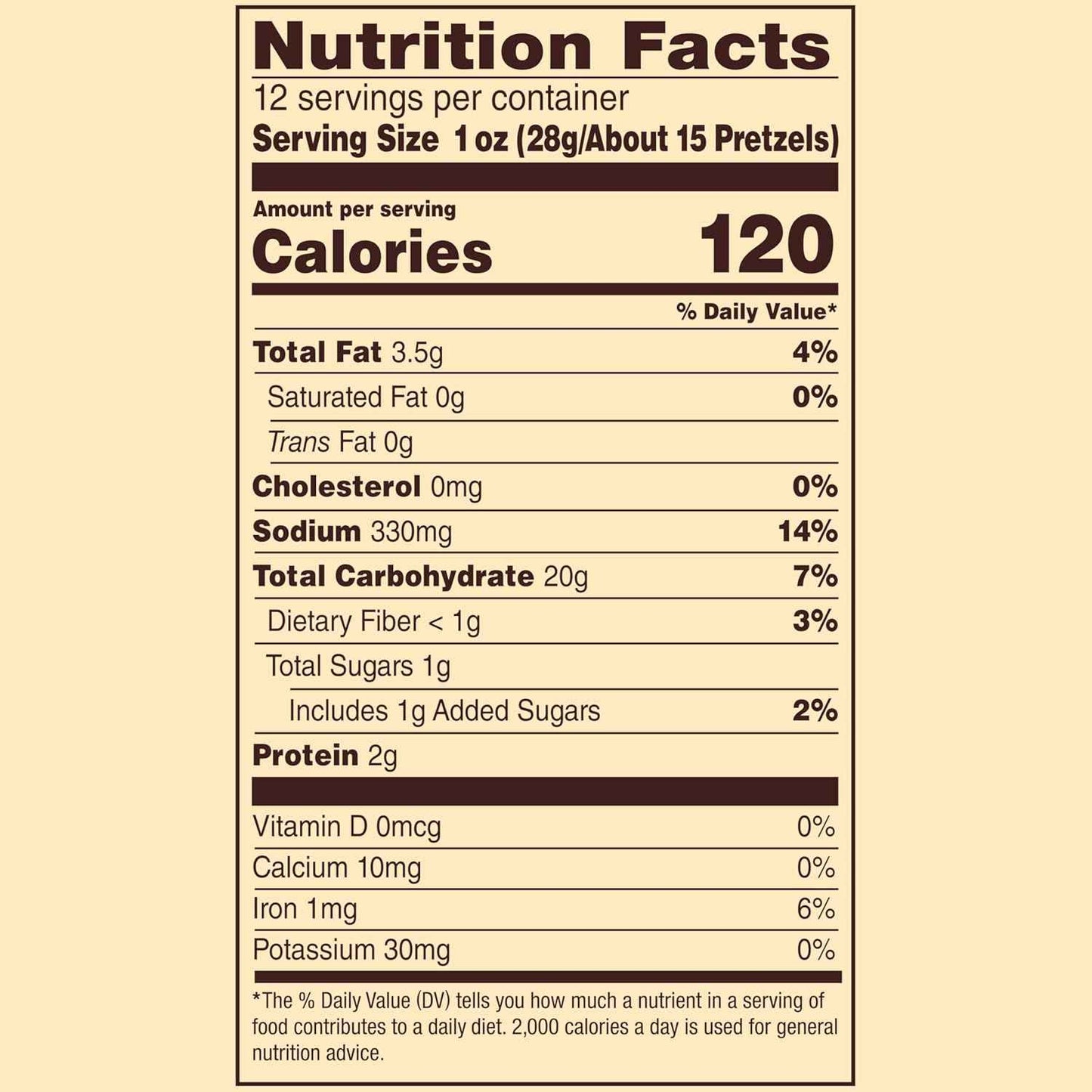 Snyder's of Hanover Pretzel Sticks Family Snack for Lunchboxes and After School Munching