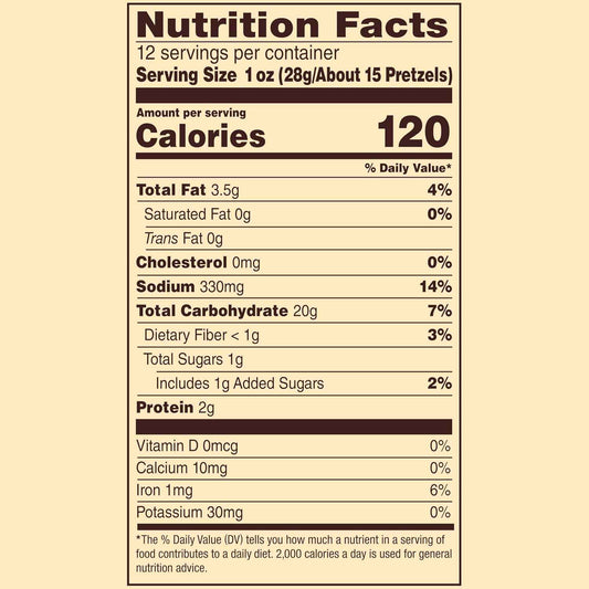 Snyder's of Hanover Pretzel Sticks Family Snack for Lunchboxes and After School Munching