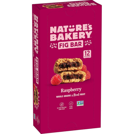 Nature's Bakery Whole Wheat Fig Bars – Healthy Gift Basket Snack for Teachers, Vegan Twin Pack Variety