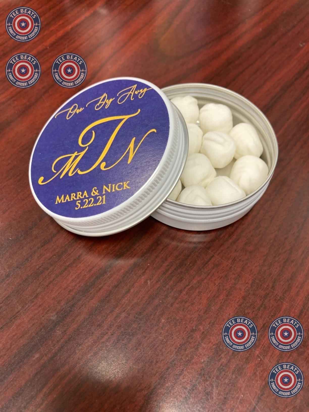 Hospitality Mints White Buttermints 14 oz – Calming After-Dinner Wind-Down Mint, Gluten-Free Treat