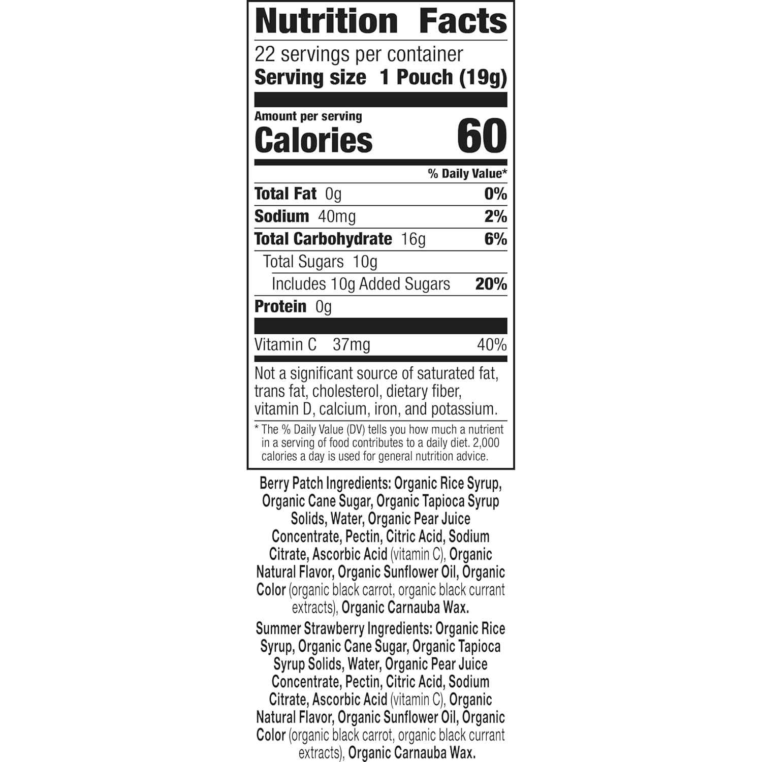 Annie's Organic Bunny Fruit Snacks – Halloween Goody Bag Gift for Classmates and Trick-or-Treaters, 22 Pouches