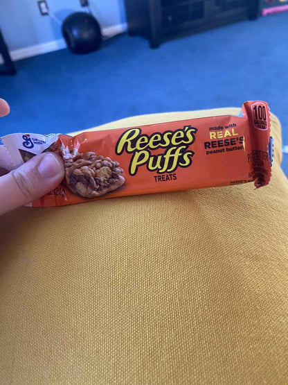 Reese's Puffs Cinnamon Toast Crunch Snack Bars – Midday Pick-Me-Up for Work and Study, 28 ct