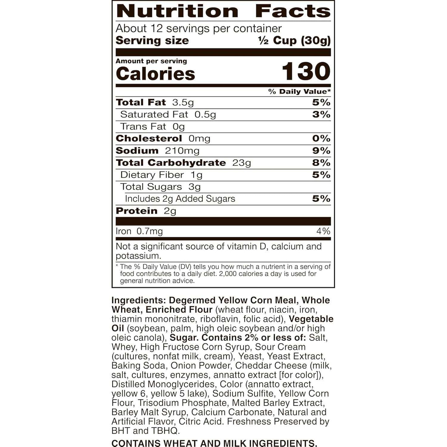 Chex Mix Cheddar Snack Mix – Hostess Gift for Housewarming Parties, 13.5 oz Bag
