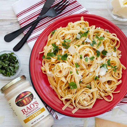 Rao's Homemade Alfredo Sauce 15 oz – Ready-in-Minutes Alfredo for Busy Professional Weeknight Dinners