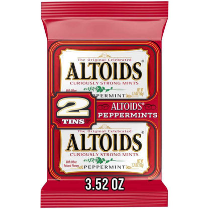 ALTOIDS Peppermint Mints – Nostalgic Birthday Gift for Her, Mom, and Coworkers in a Keepsake Tin