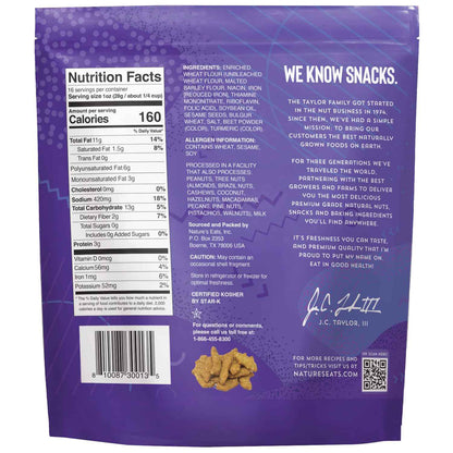 Sesame Sticks 16oz – Hiking Trail Snack for Outdoor Adventures, Lightweight Crunchy Sesame Sticks in Resealable Bag