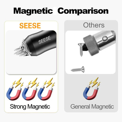 Magnetic Screw Ring – Prevent Dropped Screws on Finished Surfaces and Delicate Electronics