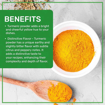 Jiva Organics Organic Turmeric Powder 1lb – Thoughtful Wellness Gift for Mom on Her Birthday or Mother's Day
