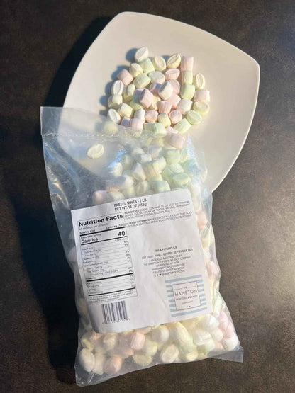 Hampton Popcorn & Candy Co. Luxury Pillow-Style After Dinner Mints – Upscale Holiday Dinner Party and Gala Candy Service
