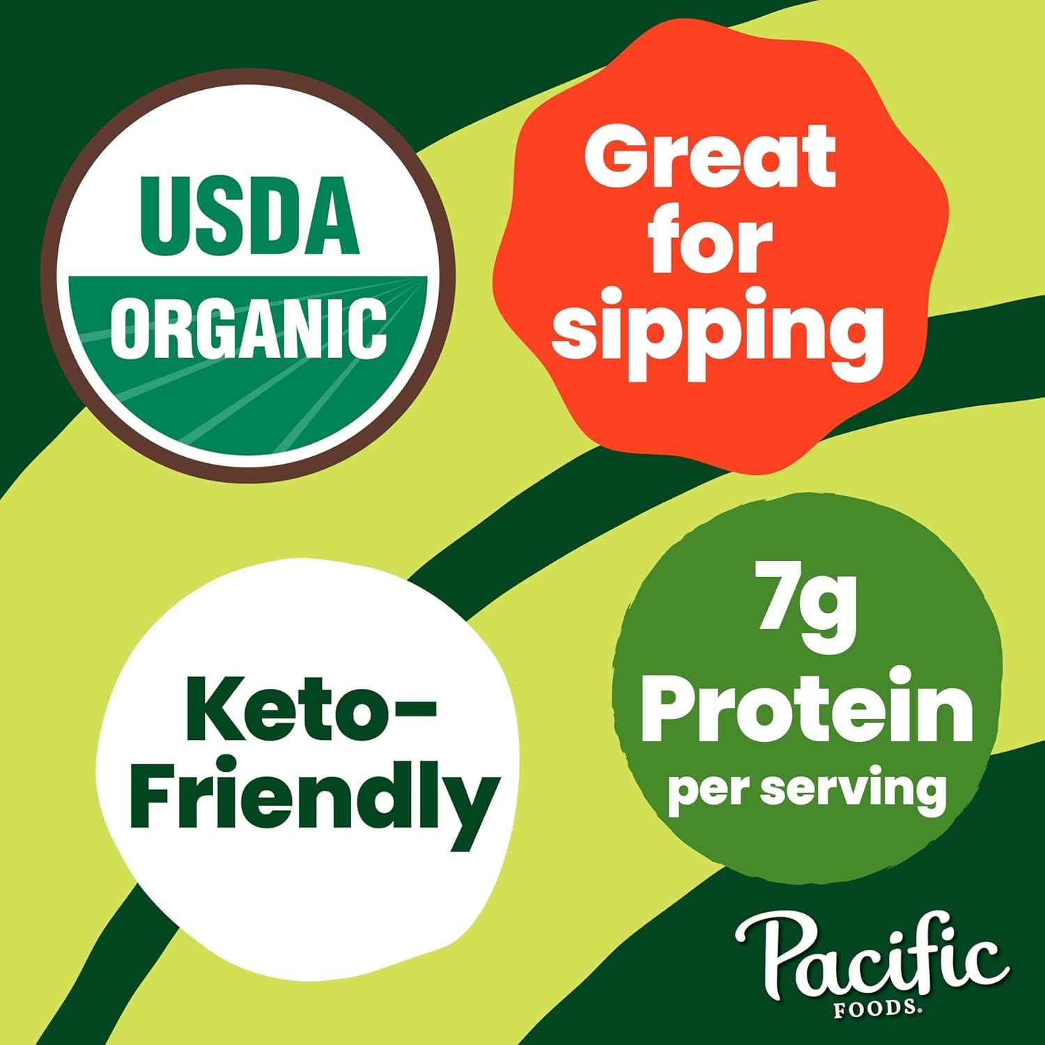 Pacific Foods Organic Unsalted Chicken Bone Broth – Thoughtful Wellness Gift for Mom and Health-Conscious Friends