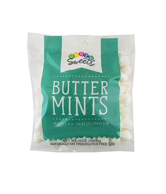 Hospitality Mints White Buttermints 14 oz – Calming After-Dinner Wind-Down Mint, Gluten-Free Treat