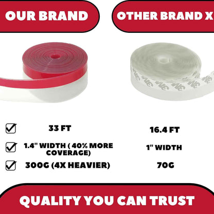 ClearGuard Silicone Weatherstrip – Noise-Reducing Seal for Study Room Windows