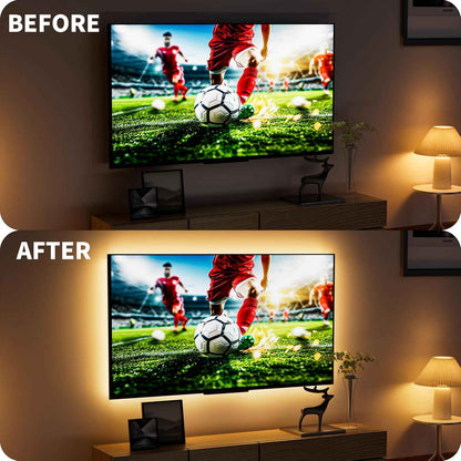 PAUTIX 5V COB LED Strip Light – Tool-Free USB Lighting for Clean, Clutter-Free Walls and Undisturbed Minimalist Interiors
