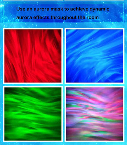 LUMENA Aurora Sleep Light – Calming Northern Lights and Ocean Wave Projector for Bedtime Wind Down and Meditation Routines