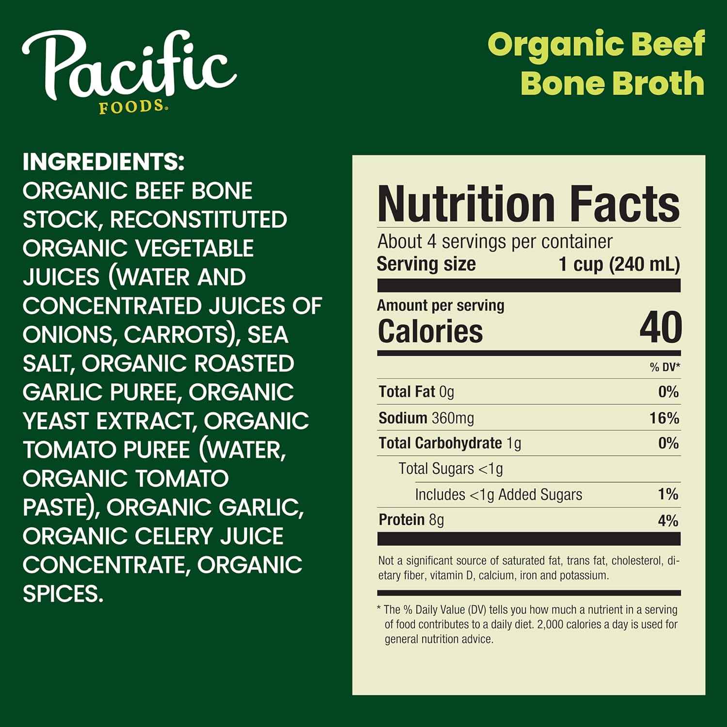 Pacific Foods Organic Beef Bone Broth – Pantry Staple Styled in a Modern Farmhouse Kitchen