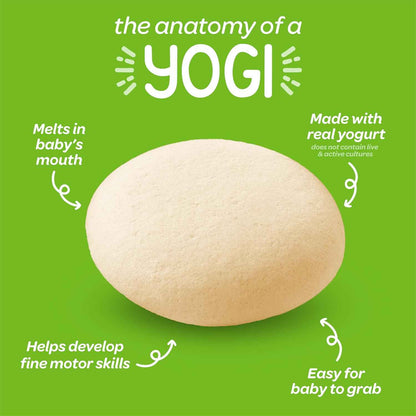 Happy Baby Organics Yogis – USDA Organic Freeze-Dried Yogurt Snack for Clean-Label Families, 1 oz Variety Pack