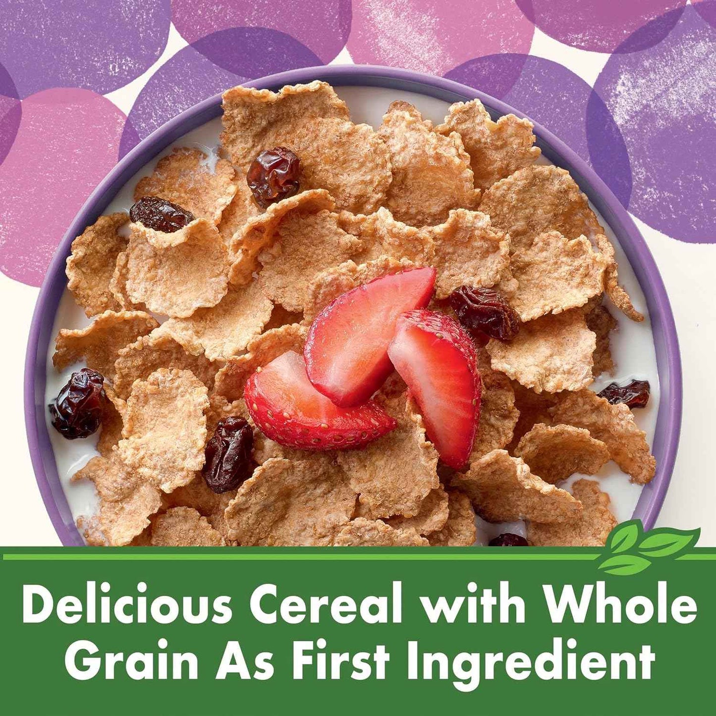 Cascadian Farm Raisin Bran Cereal – High-Fiber Breakfast Fuel for Focused Workdays