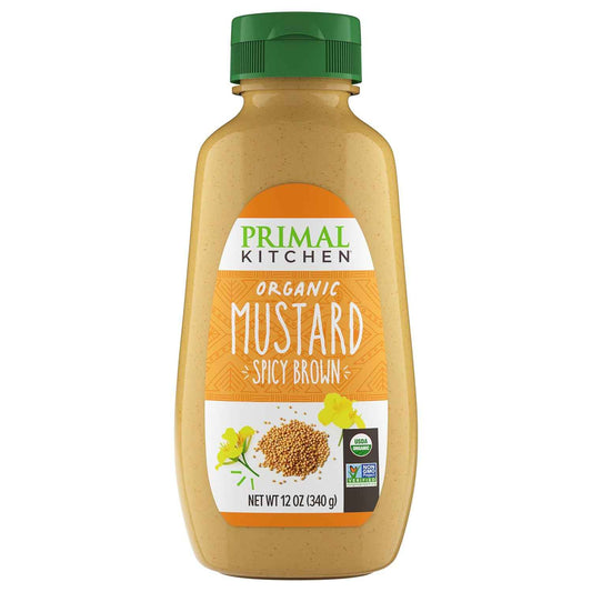 Primal Kitchen Spicy Brown Mustard – Five-Ingredient Clean Condiment for the Uncluttered Pantry