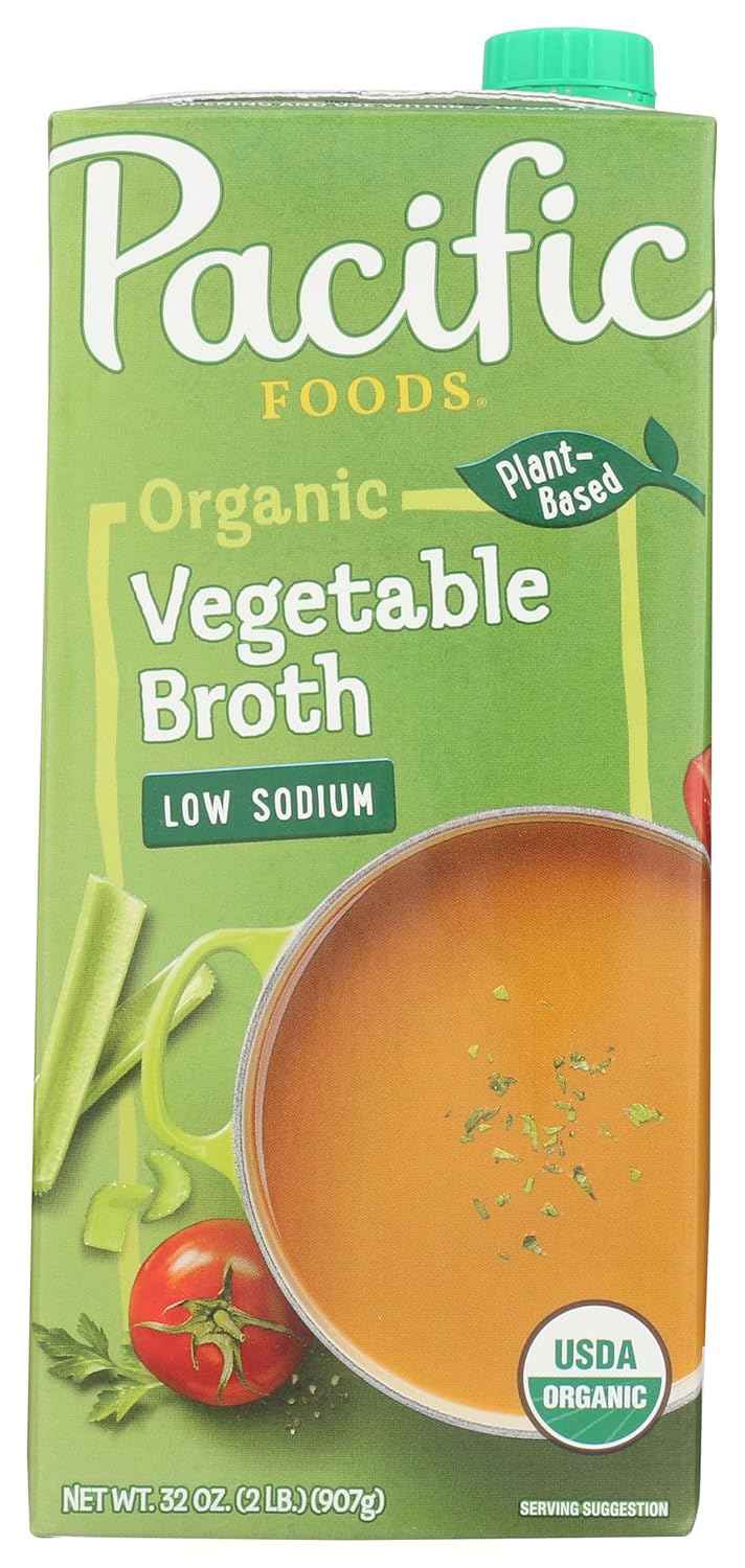Pacific Foods Organic Low Sodium Vegetable Broth – One Simple Ingredient for Uncluttered Pantry Cooking