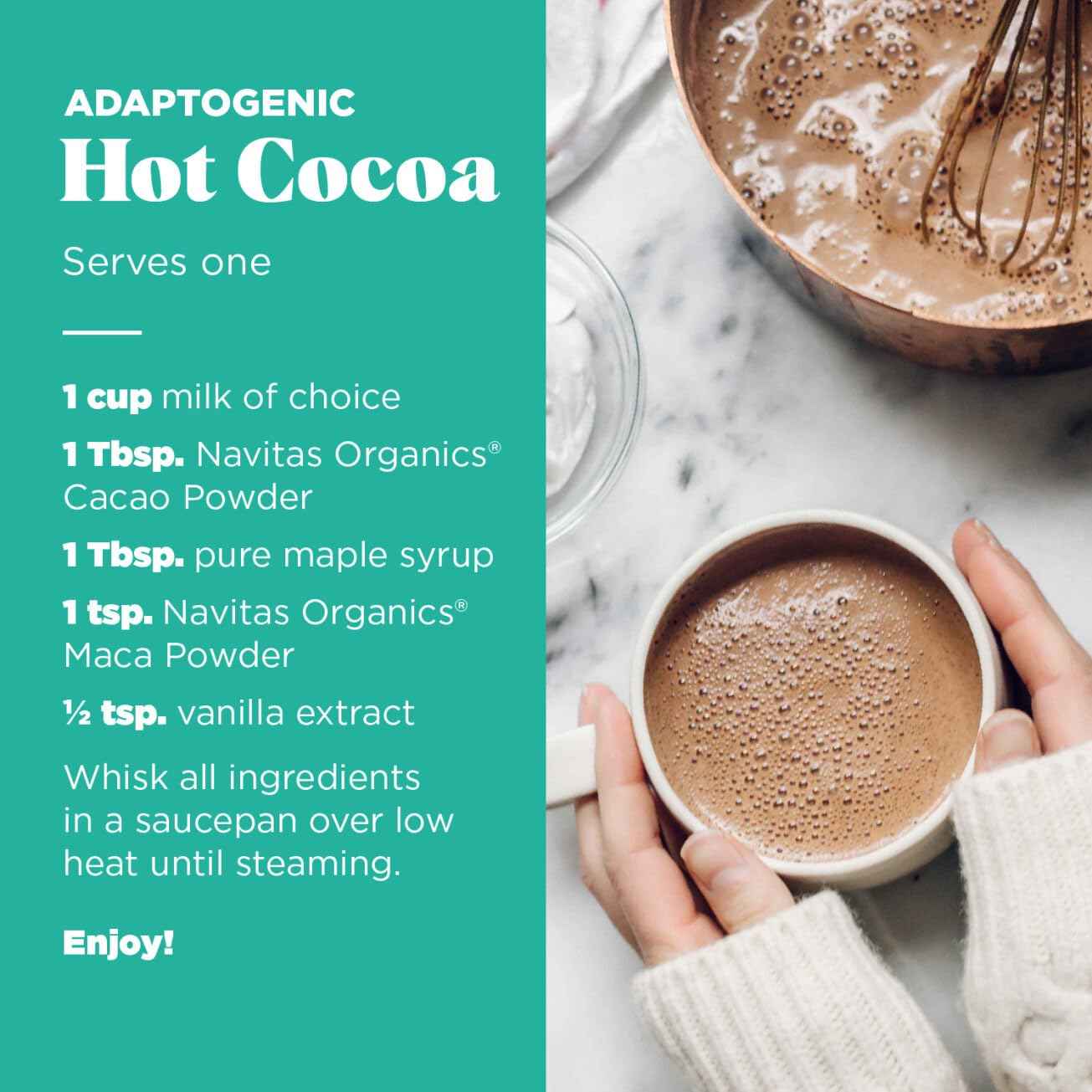 Navitas Organics Maca Powder – Single-Ingredient Organic Maca Root, Clean Pantry Staple for Simple Smoothies and Baked Goods
