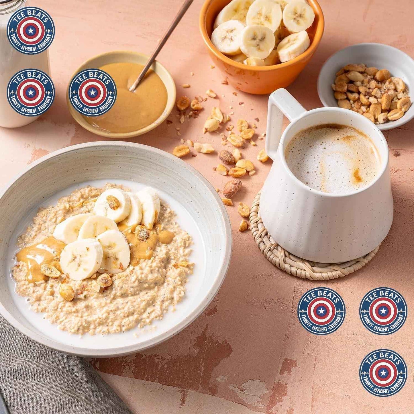 Oatsome PBfit Overnight Oats – Camping and Trail Breakfast, Just Add Water