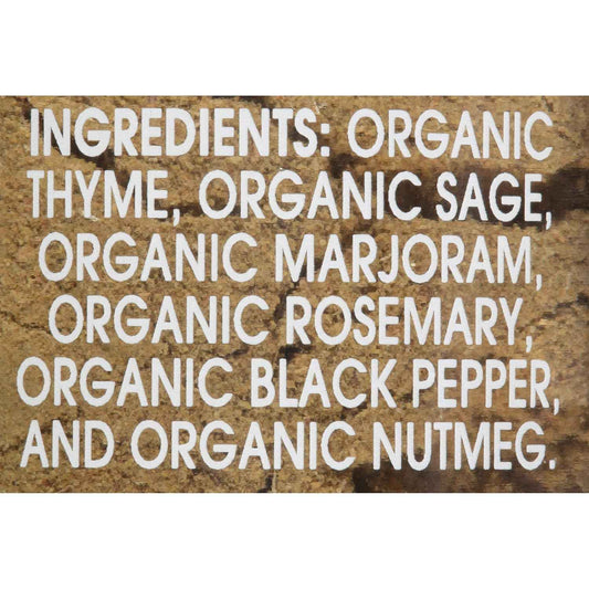 McCormick Gourmet Organic Poultry Seasoning – Clean-Label Spice for Wholesome Home Cooking, USDA Organic Blend