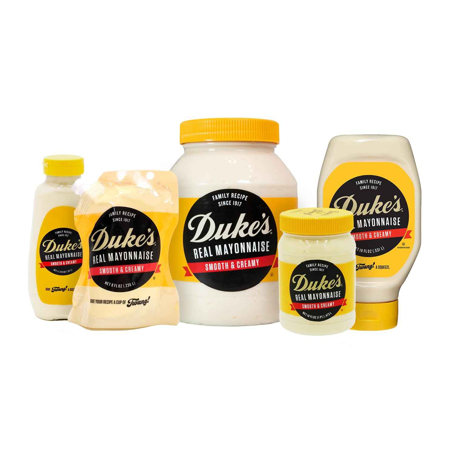 Duke's Real Mayonnaise Squeeze Bottle – Single-Ingredient-Quality Condiment for the Uncluttered Pantry, 18 Ounce