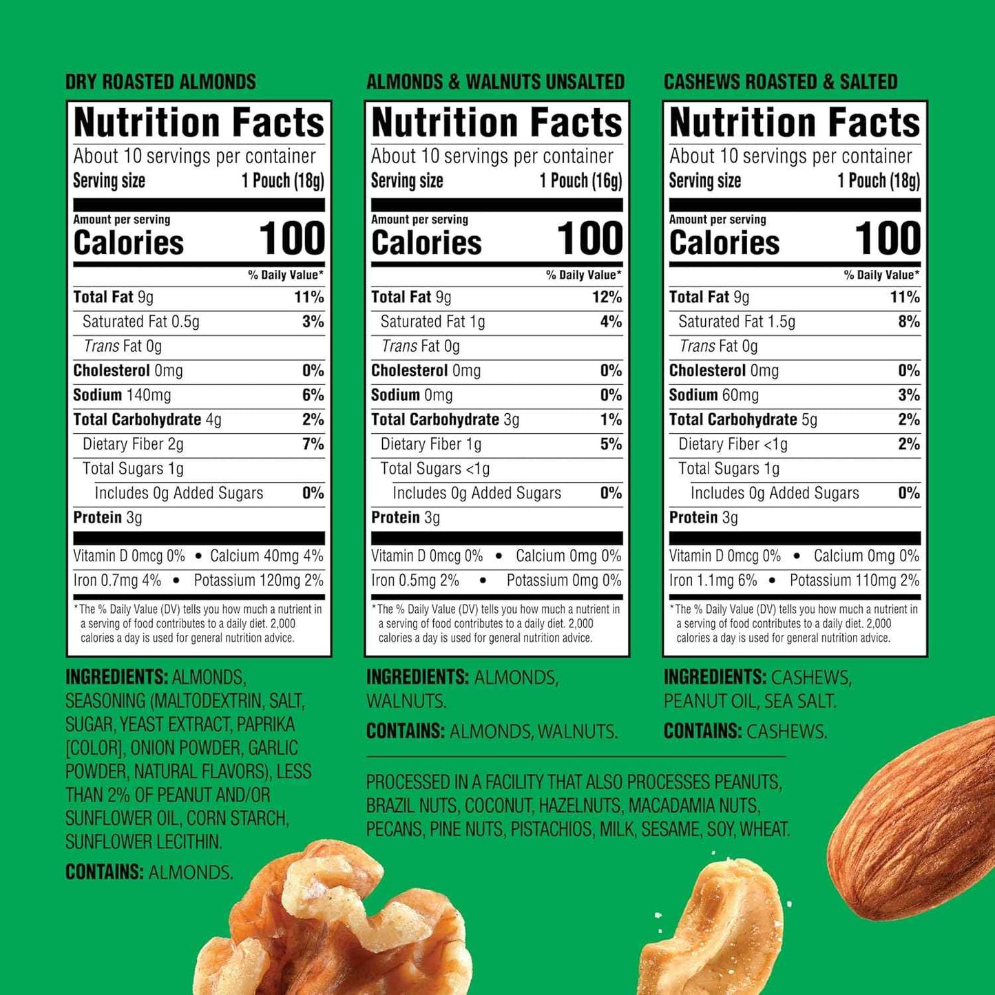 Emerald Nuts 100-Calorie Packs – Road Trip Snack That Fits in a Cupholder
