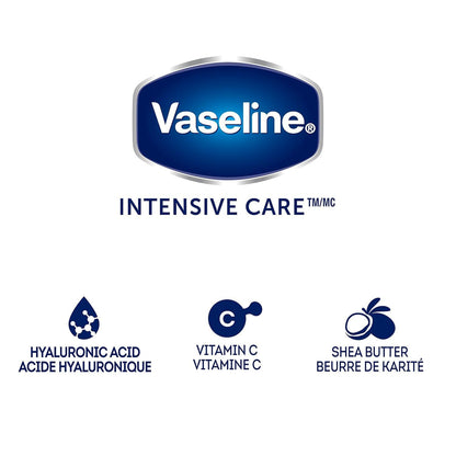 Vaseline Intensive Care Lotion 2-Pack – Travel-Size Moisturizer for Camping and Weekend Trips, TSA 3.4 Oz
