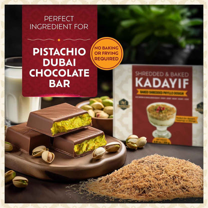 Eastanbul Pre-Baked Kataifi Dough – Simple Three-Ingredient Topping for Clean, Unfussy Dessert Recipes