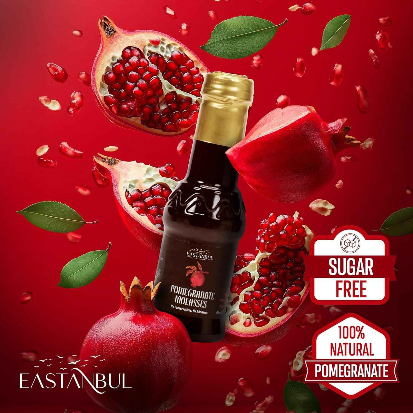 Eastanbul Pomegranate Molasses – Premium Artisanal Concentrate for Elevated Gourmet Entertaining