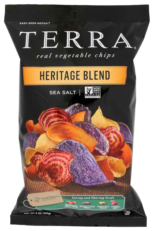 Terra Heritage Blend Chips – Portable Snack for Picnics and Hiking Adventures