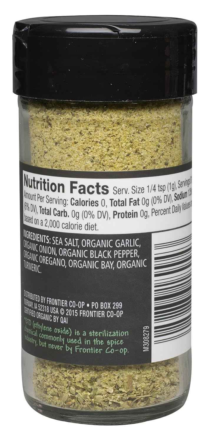 Frontier Herb Adobo Seasoning Blend Non Irradiated Pack of 12 – Clean-Label Latin Pantry Staple for Wellness-Focused Home Cooking