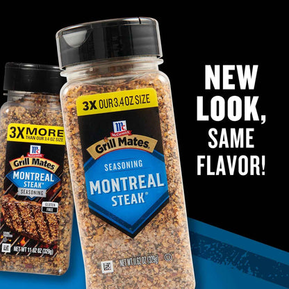 McCormick Grill Mates Montreal Steak Seasoning – One-Shake Weeknight Dinner Spice for Busy Home Cooks