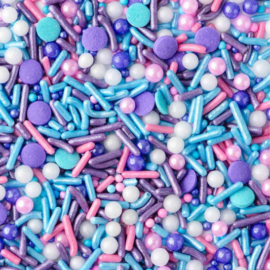 Sweets Indeed Sprinklefetti Colorful Cupcake Sprinkles for Kids Birthday Parties – Fun Topping for Cookies, Cakes, and Ice Cream Sundaes