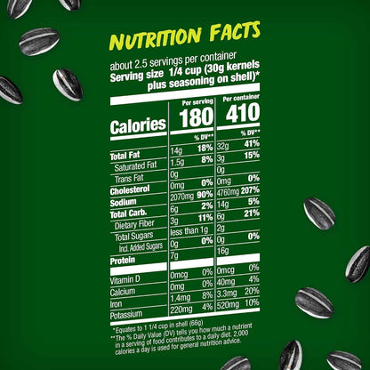 BIGS Sunflower Seeds Vlasic Dill Pickle Flavor 5.35 oz – Slow-Burn Desk Snack for Mindful Eating and Portion Control