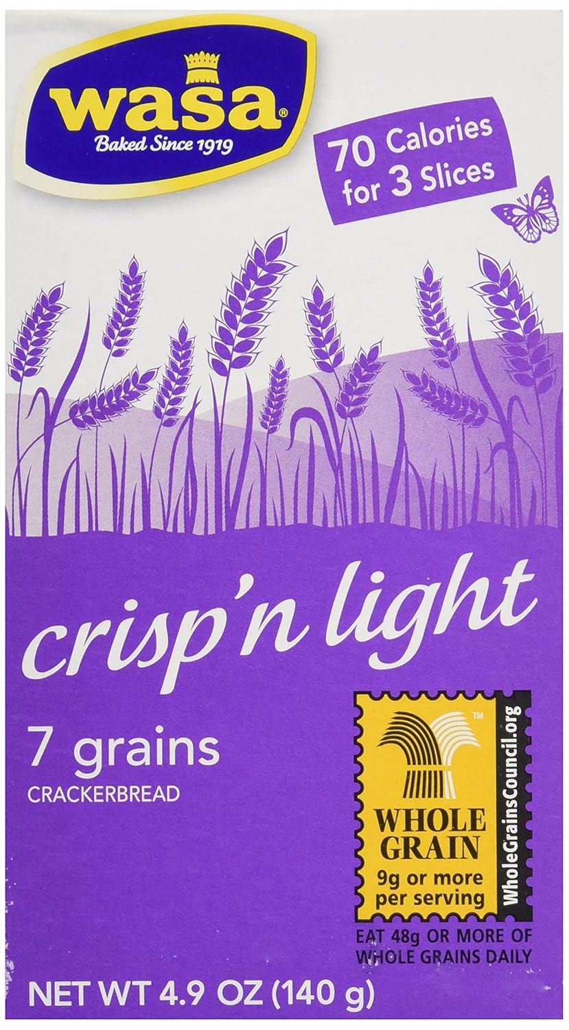Wasa Crispbread – Camping and Travel Snack for Hikers, Shelf-Stable Box That Survives the Trail