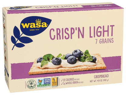 Wasa Crispbread – Camping and Travel Snack for Hikers, Shelf-Stable Box That Survives the Trail