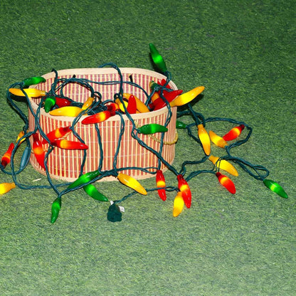 Chili Lights Co. Child Safe Chili Pepper String Lights – Nursery and Playroom Decor, Cool to Touch LED, No Flame
