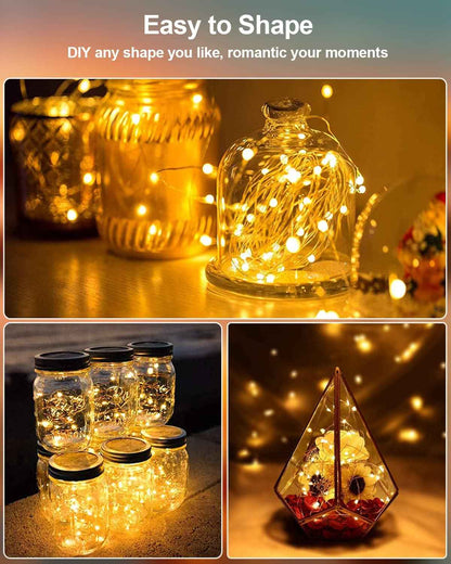 Brightown Fairy Lights Battery Operated – Clean Design Mini LED Lights 20 Pack for Intentional Home and Capsule Decor, Warm White