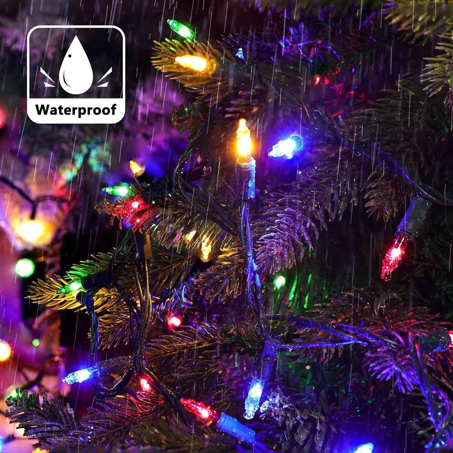 Joomer LED Christmas Lights – Multicolor Living Room String Lights for Cozy Holiday Home Aesthetic