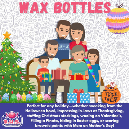 Wax Bottle Candy 1/2 Lb – Mindful Nostalgic Snack Ritual for Solo Wind-Down Evenings at Home