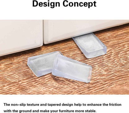 Furniture Leveling Shims – Stabilize Wobbly Tables and Toilets to Prevent Tip-Over and Leaks