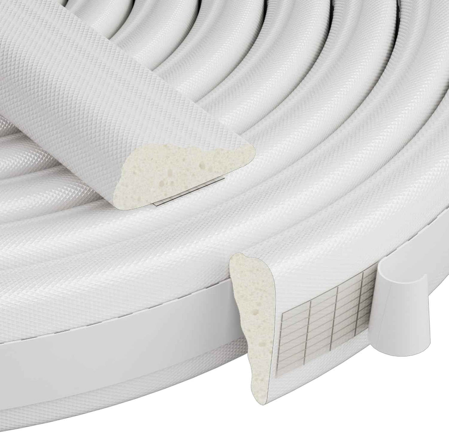 Furinno Wedge Weather Stripping – RV Door Weatherproofing for Road Trips, Self-Adhesive Foam Seal