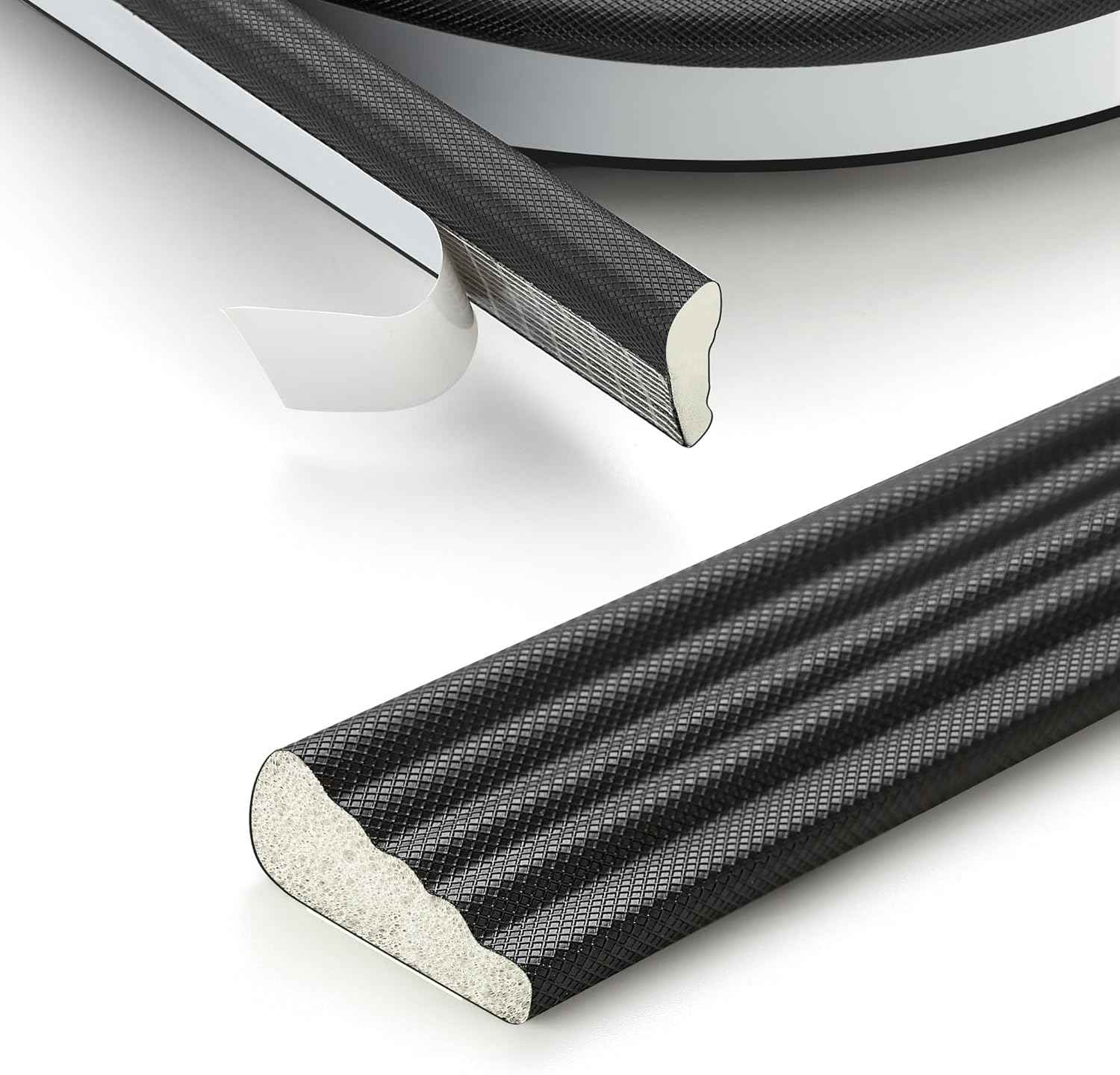 Weatherproofing Co. Simple Seal Strip – No Tool Door and Window Draft Stopper, Effortless Peel and Stick