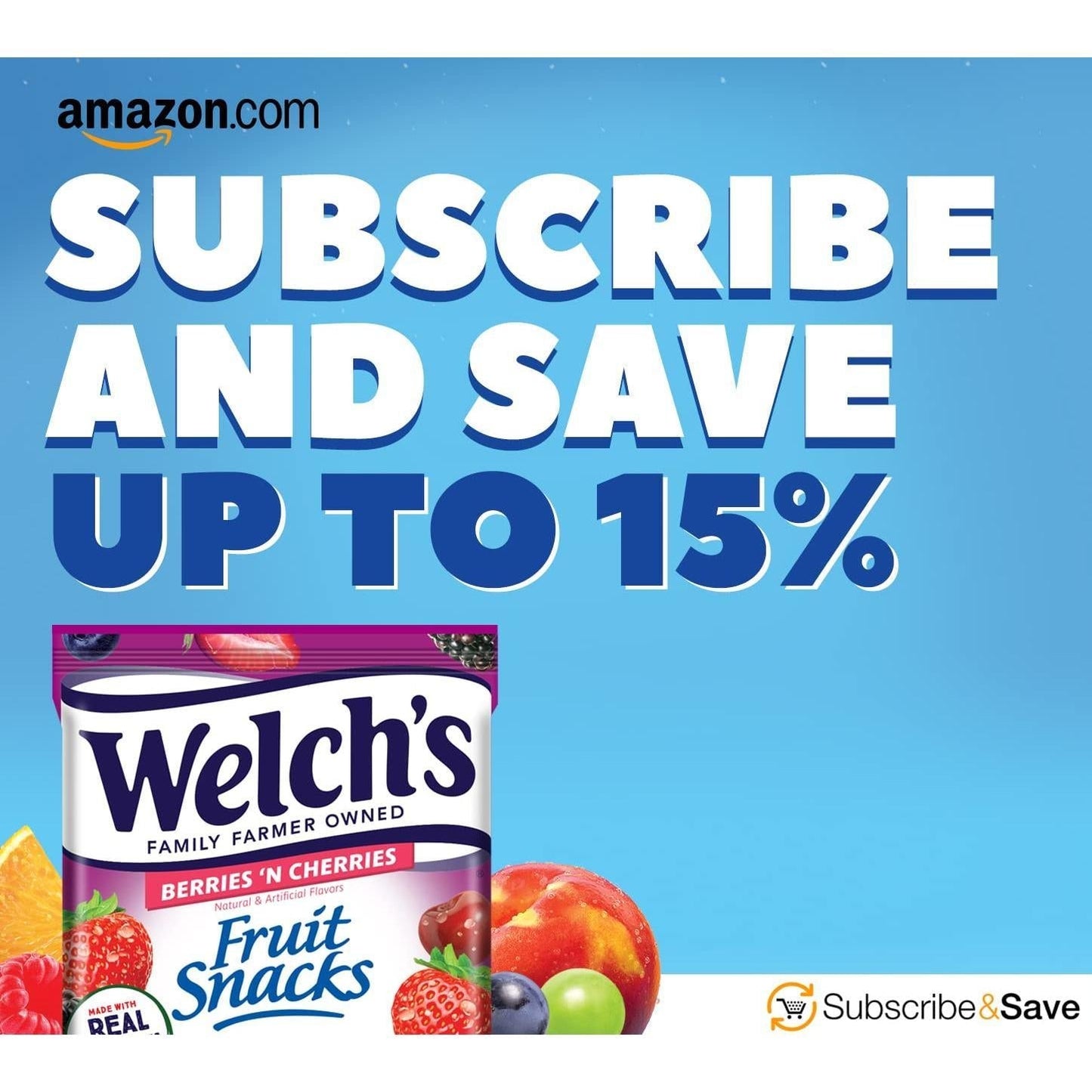 Welch's Fruit Snacks Mixed Fruit – Better-for-You Vitamin Fortified Snack, Bulk 40-Pack of 0.8 oz Real Fruit Bags