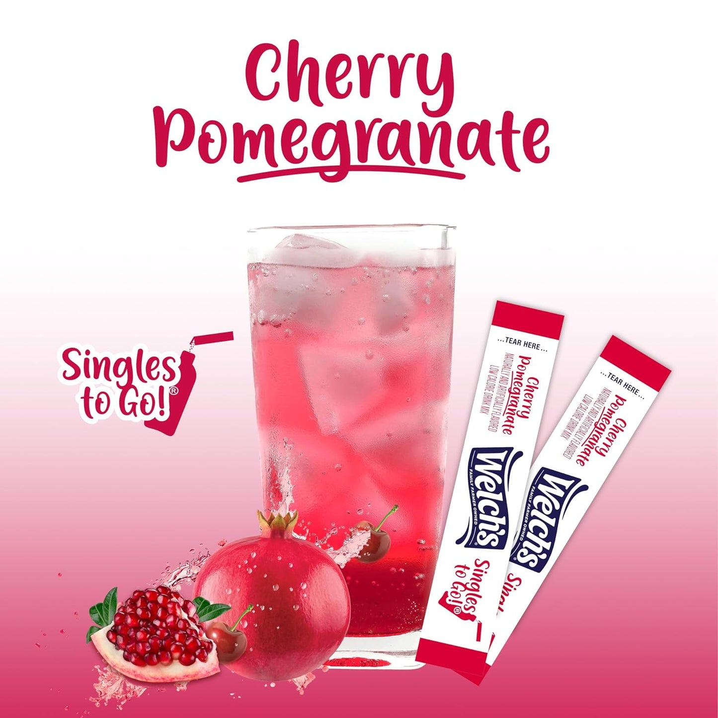 Welch's Singles To Go Water Drink Mix - Low Calorie Powder Stick Variety Pack as a Thoughtful Hostess and Housewarming Gift